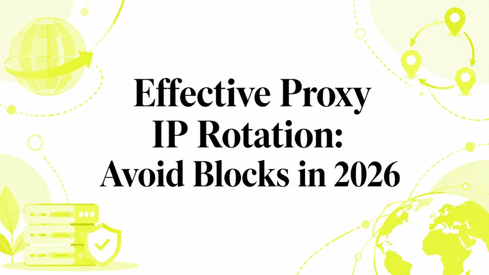 Rotación Efectiva de IPs Proxy: Evita Bloqueos en 2026