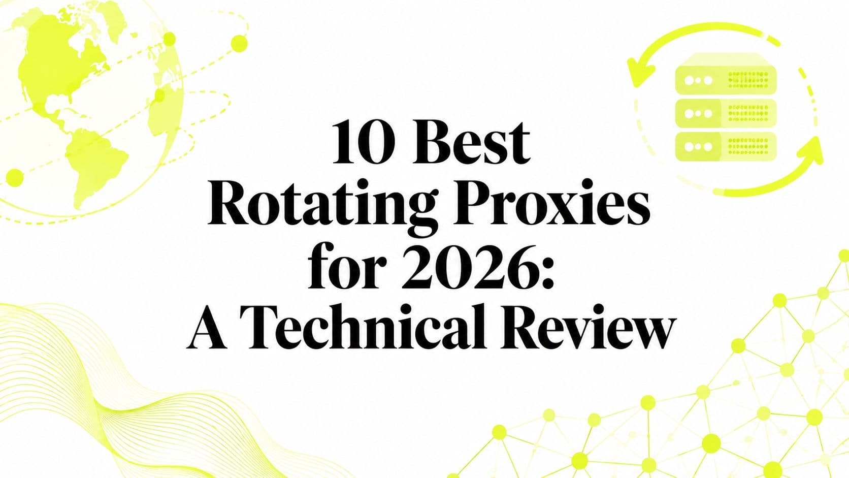 10 Best Rotating Proxies for 2026: A Technical Review
